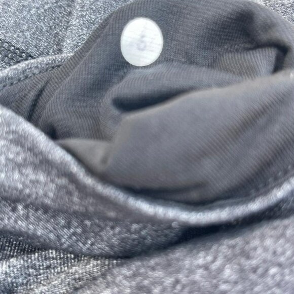 Lululemon Wunder Under 21" Cropped Legging Size 6 - Grey - Picture 5 of 9